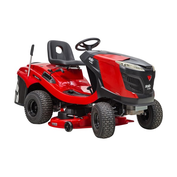 Trattorino alko t15-93.3 hd-a comfortpro con cesto di raccolta