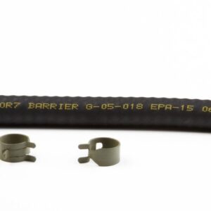 Tubo nero telato l135