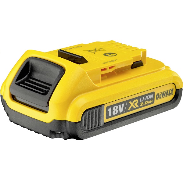 Batteria 18.0v 2.0ah dewalt xr litio