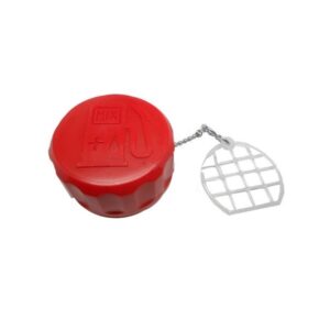 Tappo d41.6x4.5 f arancio carburante