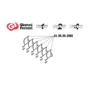 Pale per turbina d350 t1-2-4 serie completa