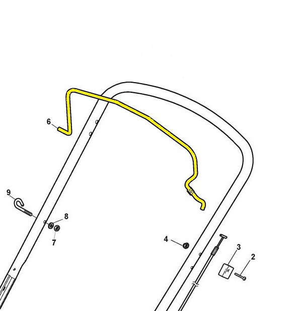 Leva sicurezza giallo