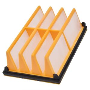 Filtro aria retina nylon giallo