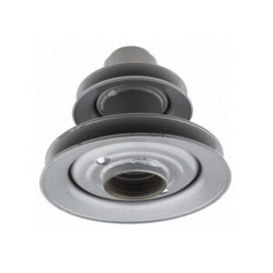 Puleggia doppia ferro a147 b108 c23 d97 e72 f21 g25.4 h104 i49 l63 c/chiavetta