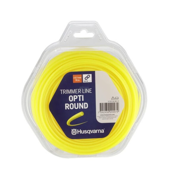 Filo nylon opti round 2,7mm/70mt husqvarna