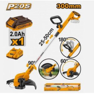 Tagliabordi ingco a batteria 20v completo