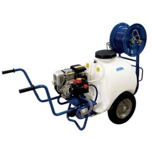 Irroratore carrello 120 lt con pompa ar 252 motore zen 150 30 bar