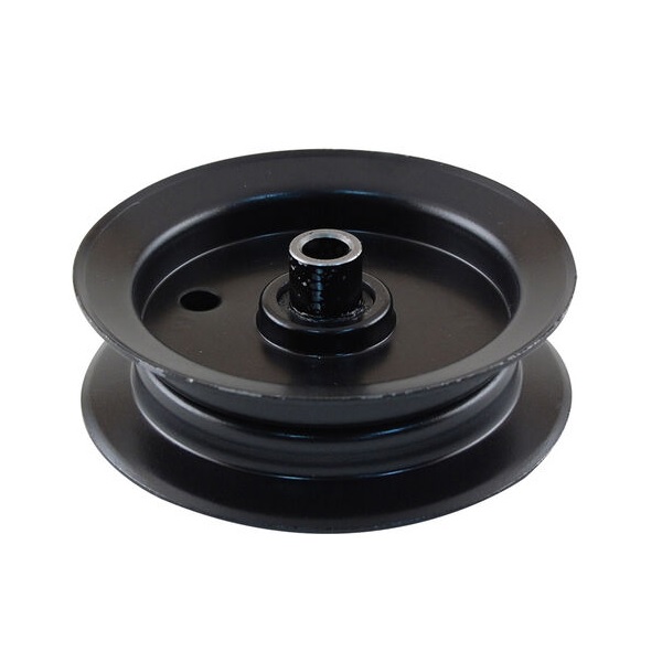 Puleggia piana ferro a101.6 b79 c9.5 d19 e17.4 f7.12 h12 t1.5 w22 mtd