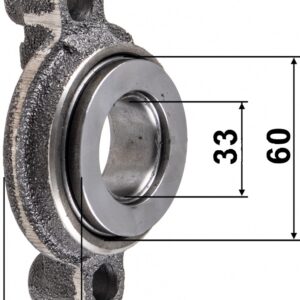 Cuscinetto spingidisco c/supporto