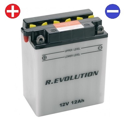Batteria 12v 12ah 136-82-162 + -