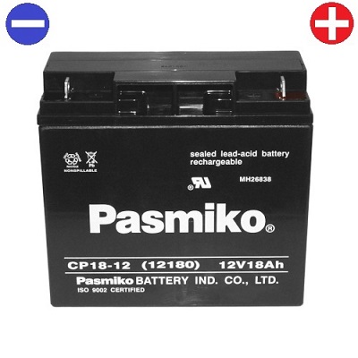 Batteria 12v 18ah 181-76-167 (gel)