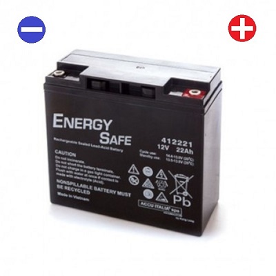 Batteria 12v 22ah 181-76-167 (gel)