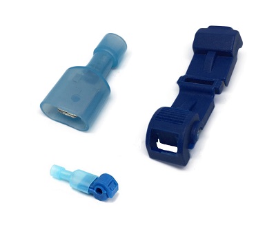 Connettore di derivazione 1.5-2.5 mmq blu - faston