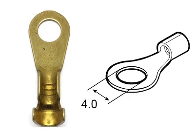 Occhiello d4.0 sez. 0.5-1.5 mmq non isolato