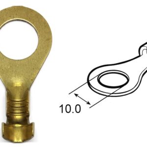 Occhiello d10.0 sez. 0.5-1.5 mmq non isolato