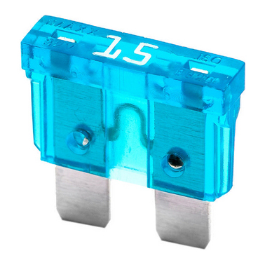 Fusibile 15a lamella std blu