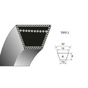 Cinghia a069 li1750 lp1783 universale