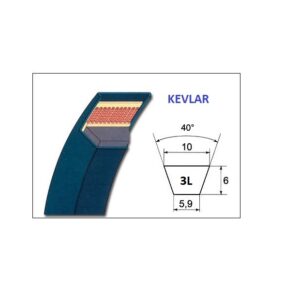 Cinghia xdv38/710 le1803 universale