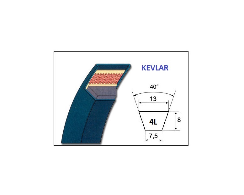 Cinghia xdv48/0970 le2464 universale