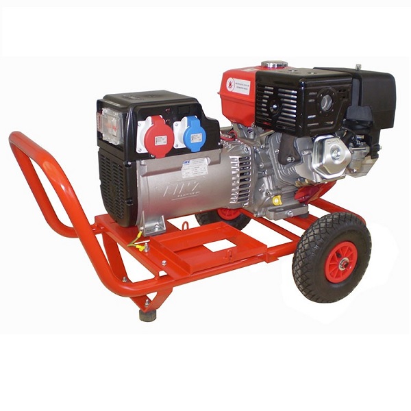 Generatore trifase / benzina power tech motore ye410v
