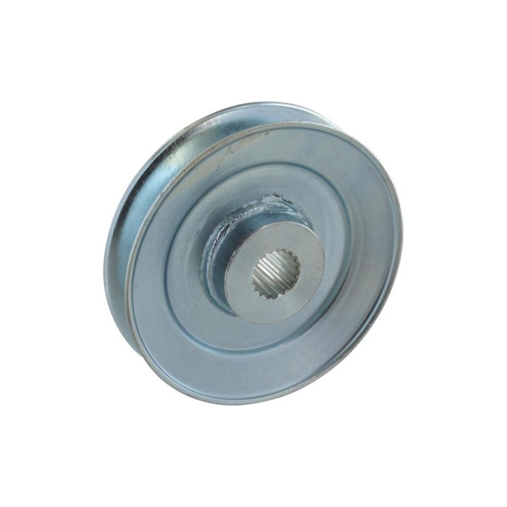 Puleggia v ferro a88.8 b62 cz18 d18 e16 f9.5 h11 t2.3 tuff torq