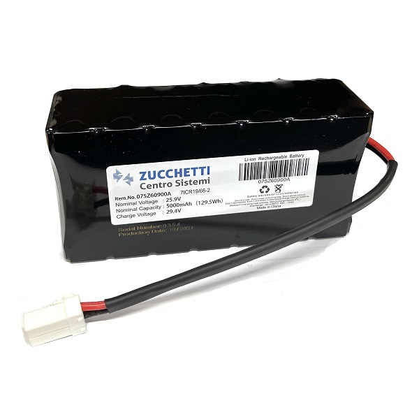 Batteria 25.9v-5.0ah twenty-quad-l60